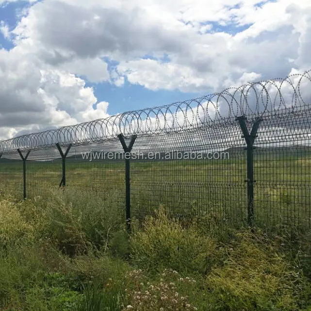 Nigeria High Security Fencing Airport Prison Fence Concertina Wire Fence Buy Nigeria Fence