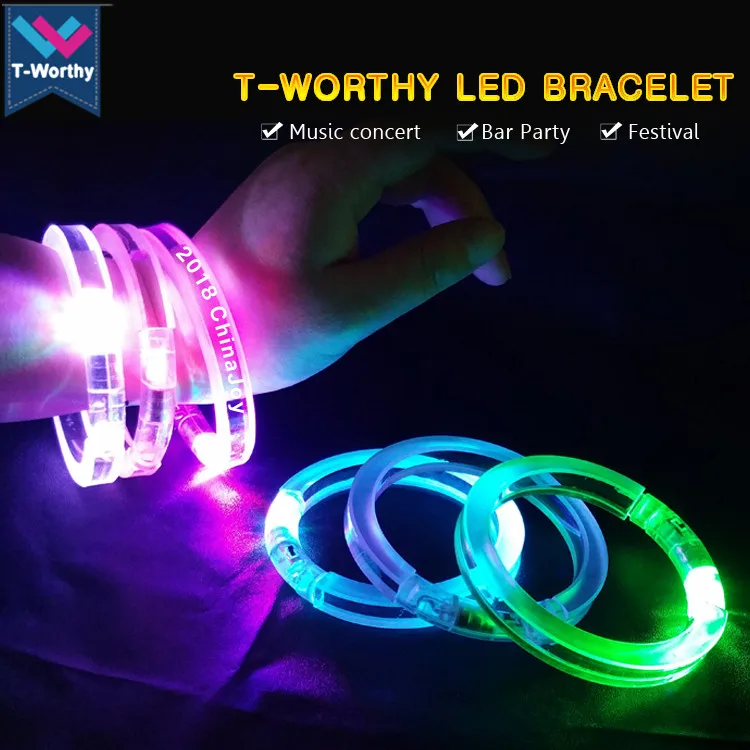 Acrylic led bracelet (6)