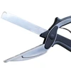 2018 new design new design Food & Vegetable Kitchen Chopper 2 in 1 Food Chopper Cutting Board Scissors Vegetable Slicer
