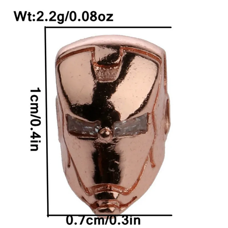 copper iron man beads (4)