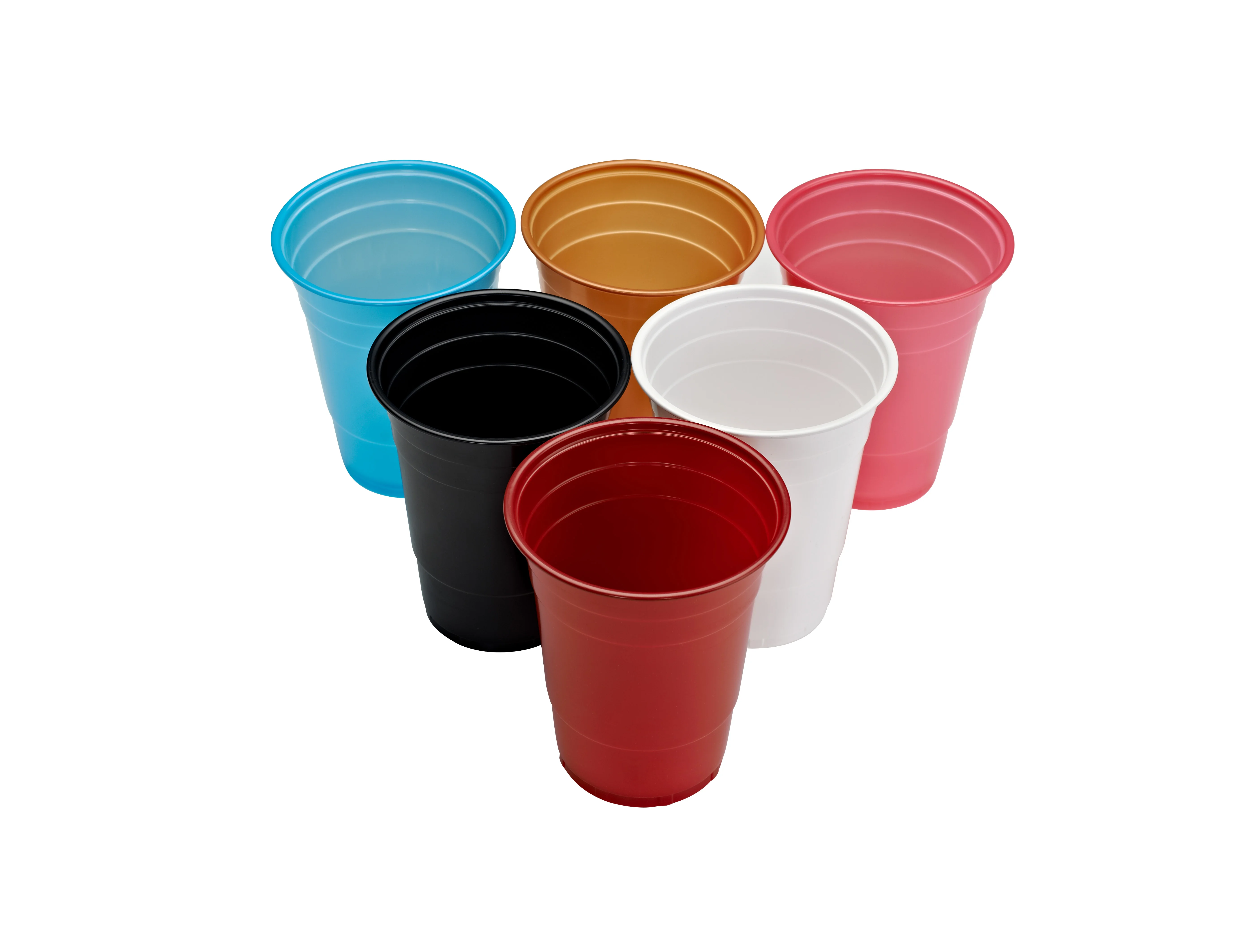 
Food Grade Wholesale PS Red Plastic Solo Party Cups 