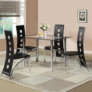 Hot Sale Modern Metal Dining Table And Chair Set - Buy Dining Table And ...