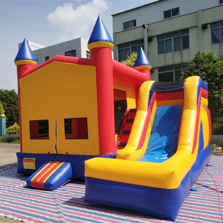 
PVC Material China Cheap Children Small Bouncers Combo Jumping Inflatable Slide Bouncer Castle House For Sale 