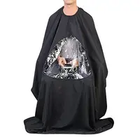 

Wholesale Barber Suppliers Salon Hairdressing Custom Logo Barber Cape with Window for Hair Cutting