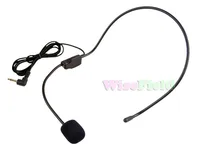 

Headset Voice Amplifier Collar Clip Mic Speaker Mike Wired Microphone