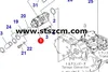 Bulldozer part of pump assembly 705-51-20830 power system D65EX-15/D63E-12