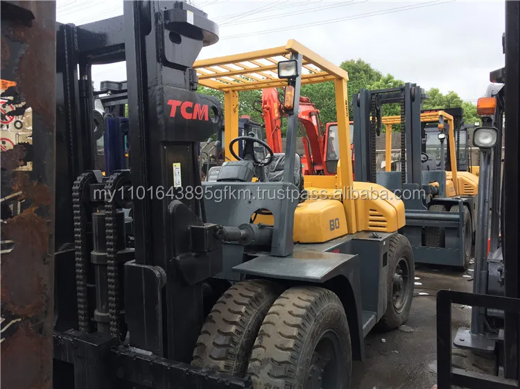 Used Condition Tcm 8t Fd80 Forklift Used 6fd80 8t 6t 5t 4t 3t Lifter For Sale Toyota Fd80 Fd50 Fd30 Forklift For Sale Buy Tcm 8 T Fd80 Forklift Digunakan Tcm