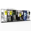 Latest design multi-purpose kids clothing merchandise stand store retail clothes shoes rack display