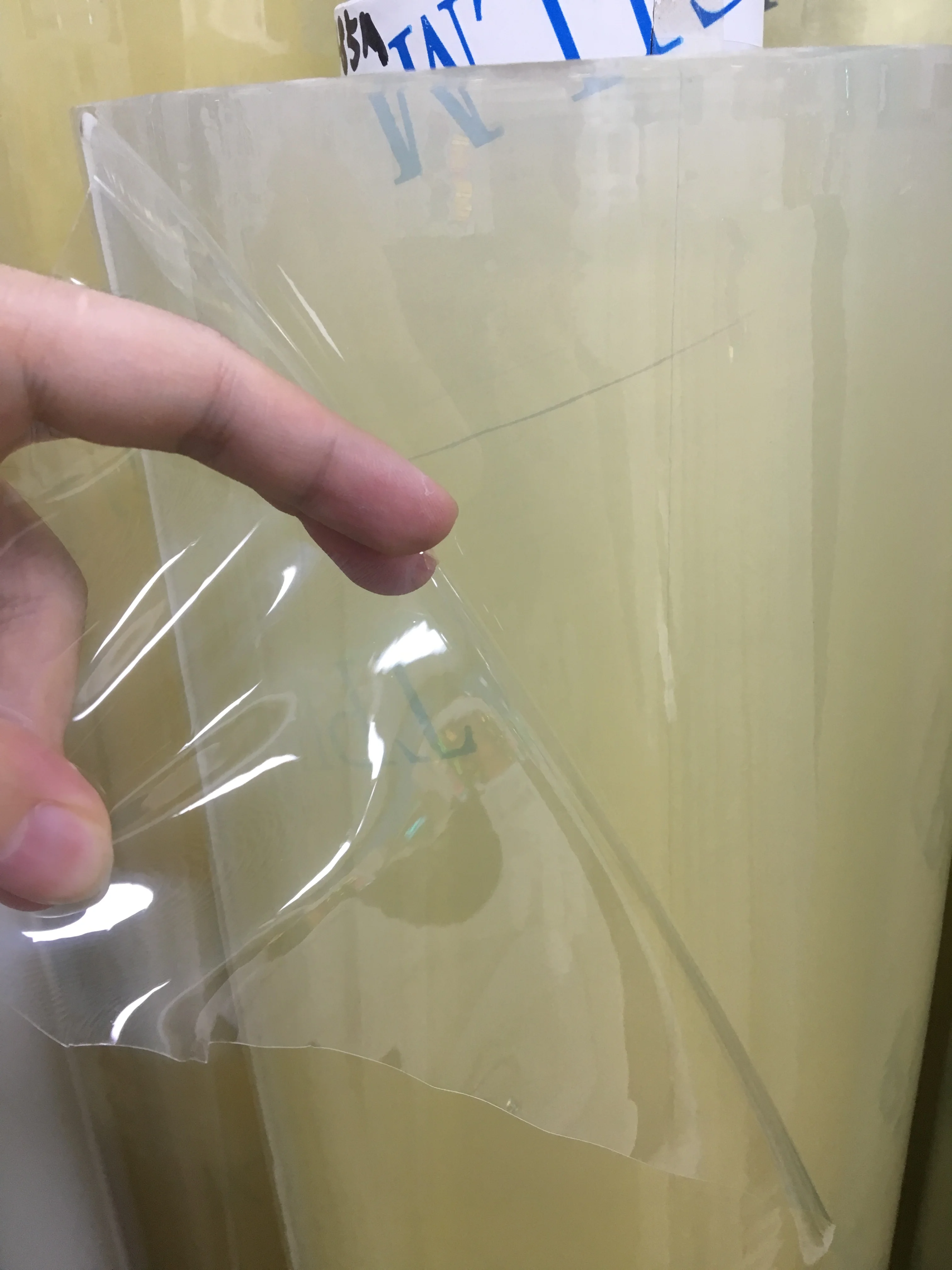 0.1mm Thickness Transparent Tpu Film Applied For Rain Coat And Fabric ...