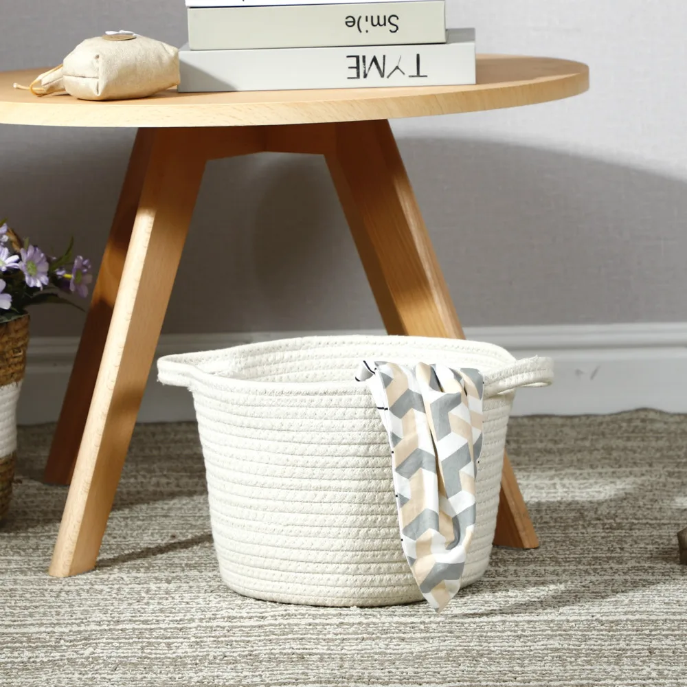 woven toy storage basket