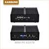 Cheap Assemble Industrial Desktop Celeron 1007U Dual Core Processor 2 Lan Port Personal Mini Computer Fan Pc 12V
