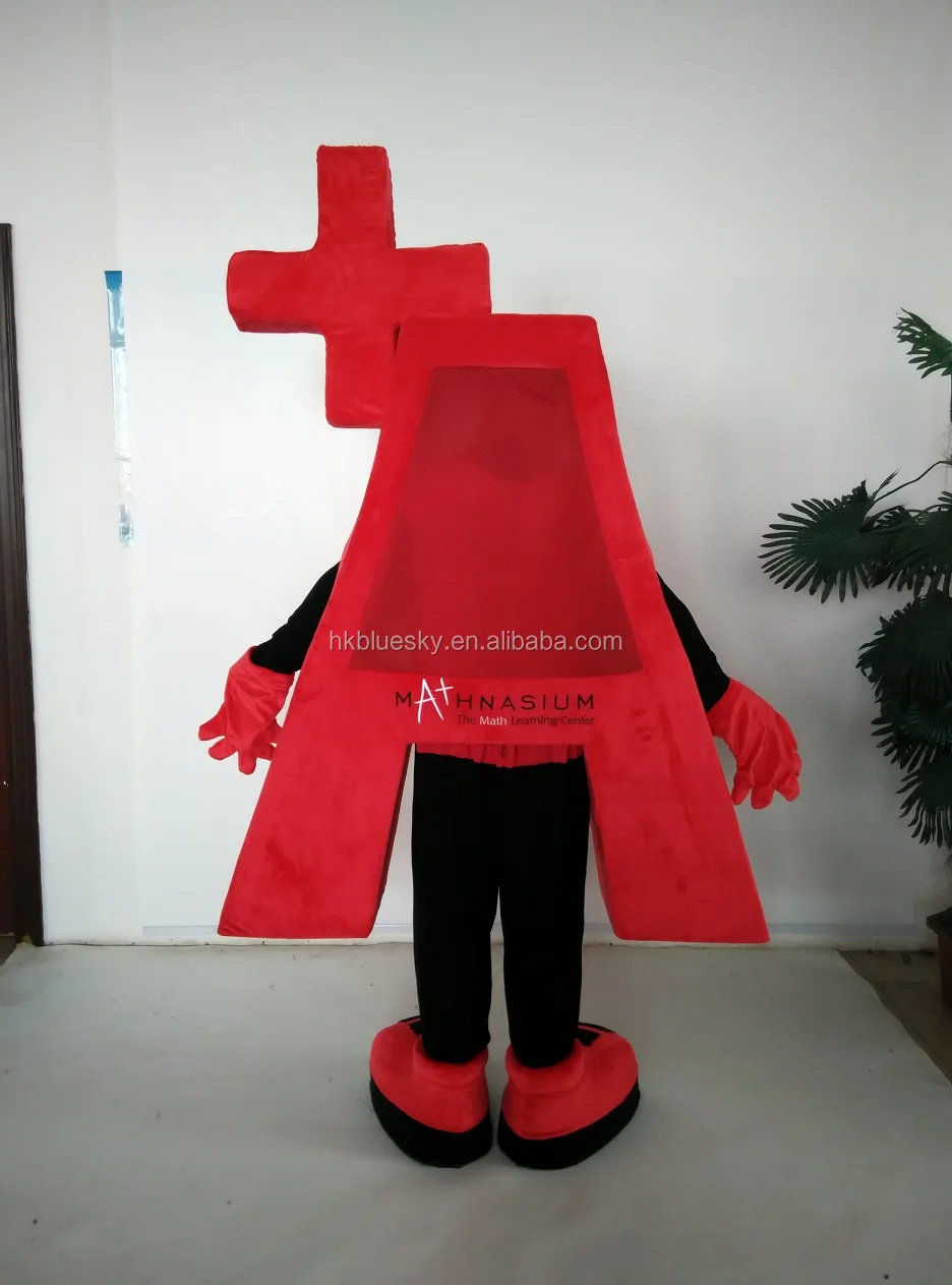 Custom Alphabet A+ Mascot Costume Letter A+ Mascot Costume - Buy Custom