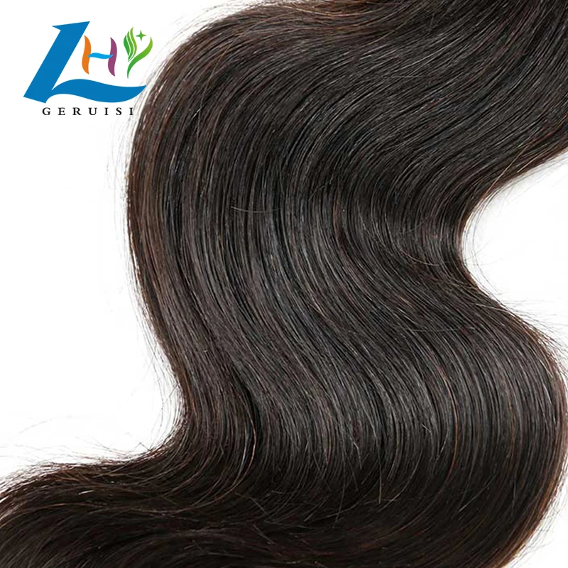 8 to 30 inch Length and Yes Virgin Hair bundles with closure, 100% Virgin Brazilian Human hair, Body Wave Remy hair extensions