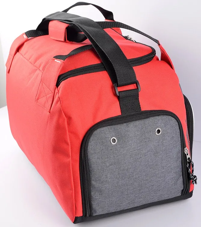 Promotional outdoor good quality Polyester duffel travel sport bag