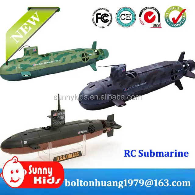 seawolf rc submarine