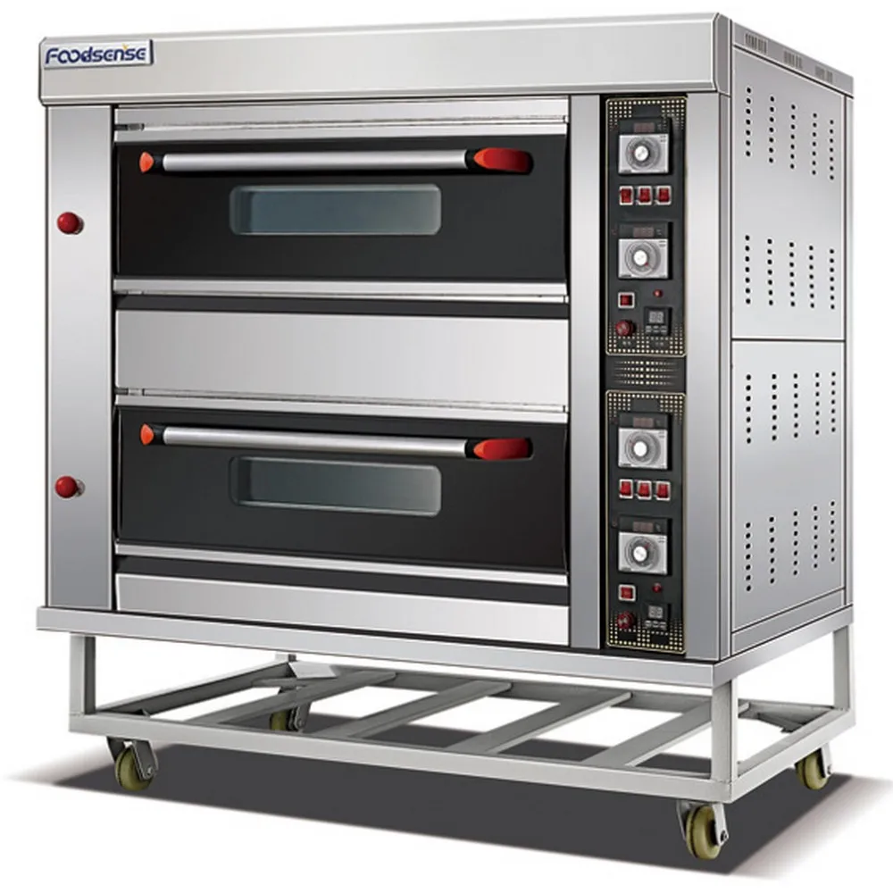
New arrival Commercial Equipment Electric Deck Oven 2 Deck 2 Tray Bakery Small Oven Gas,Bakery Oven Prices 