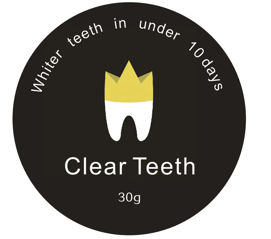 

Tooth Cleaning Natural Bamboo Coconut Organic Activated Charcoal Teeth Whitening Powder, Black