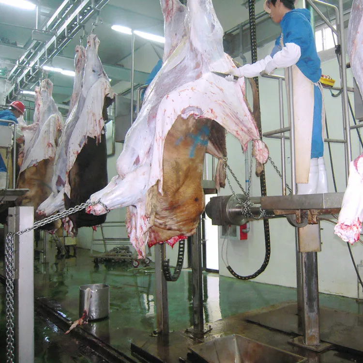 
Cowhide Pulling Hydraulic Dehider Peeling Machine 