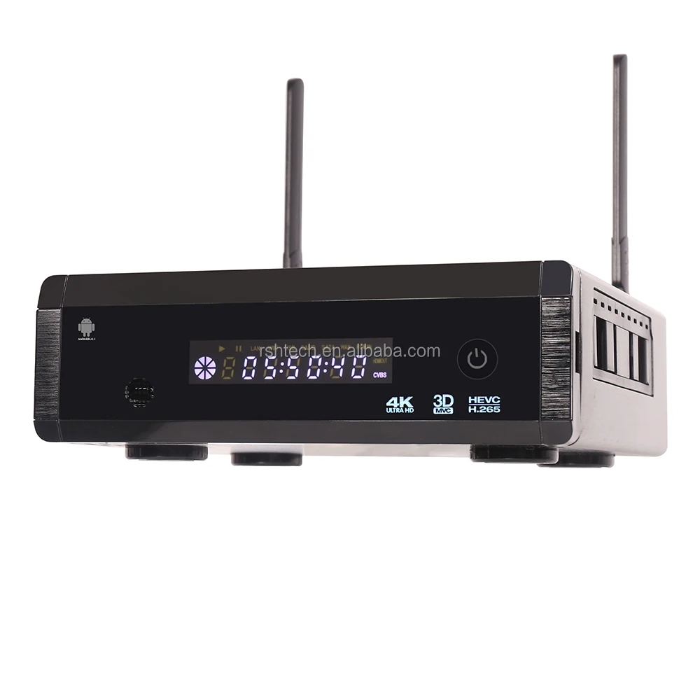 

Realtek rtd1295 Android TV box HDMI port PVR function, internal 3.5 hard drive support