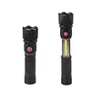 Super Bright Aluminum 3 Modes Hidden Work Light XPG Q5 LED COB Torch With Magnetic Base