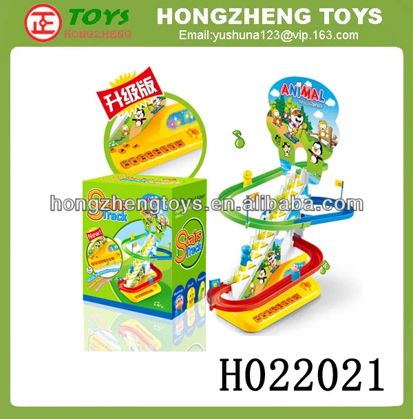 
Hot sale New product multi-functional stair track,funny plastic New Stair Track Musical Electronic organ piano toy H022021 