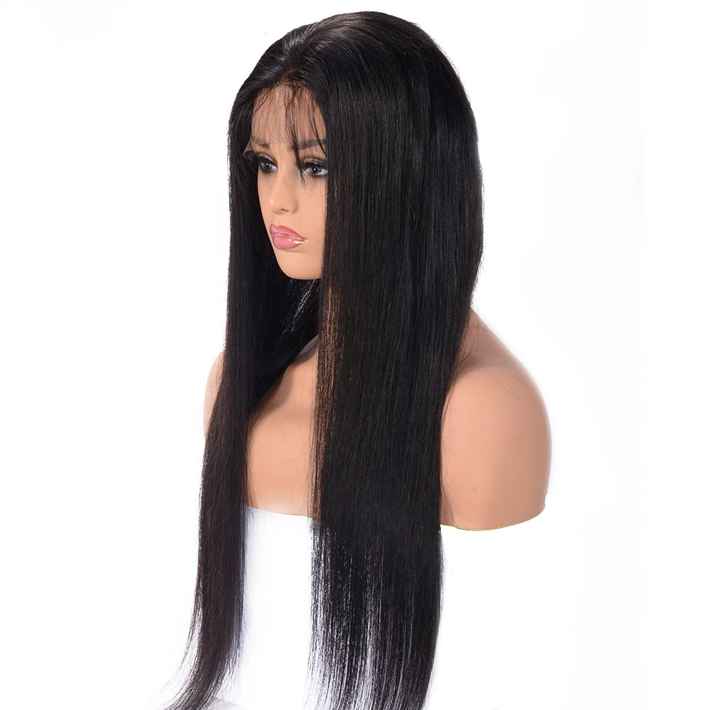 

High quality virgin human hair brazilian straight 360 lace frontal closure, Accept customer color chart