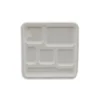 Custom weight wood pulp one time use plates for food