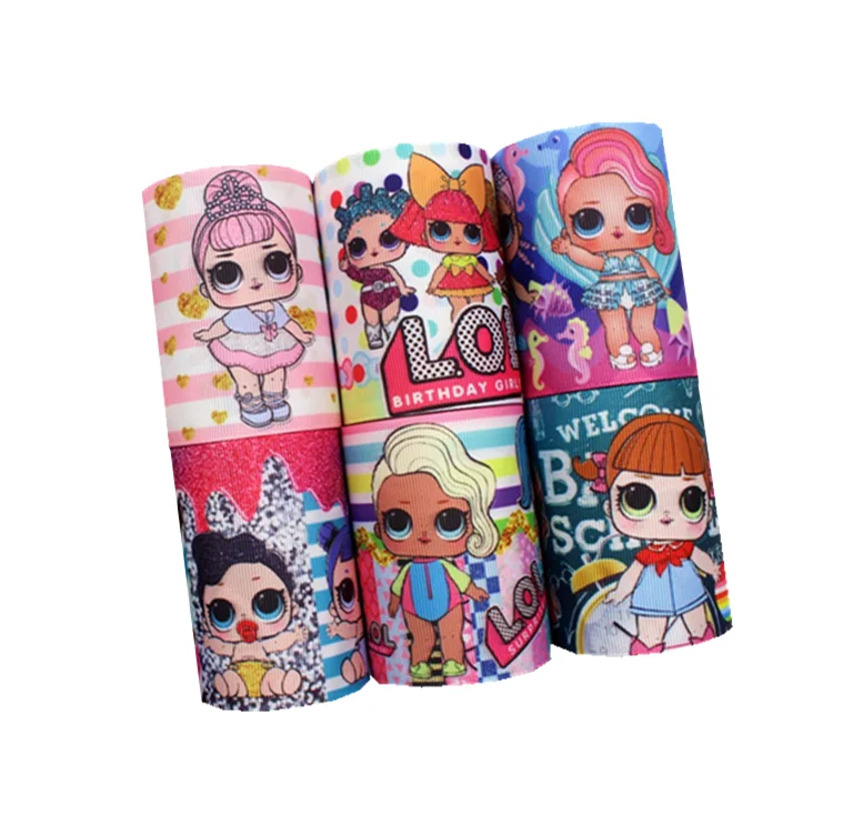 

High quality custom printed durable 1.5 inch grosgrain ribbon