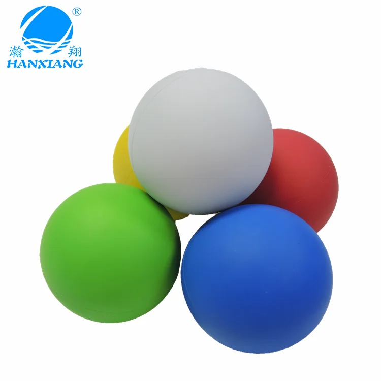 Foam Ball Of Silicone Rubber For Vending Machine Vibrating Screen/toys ...