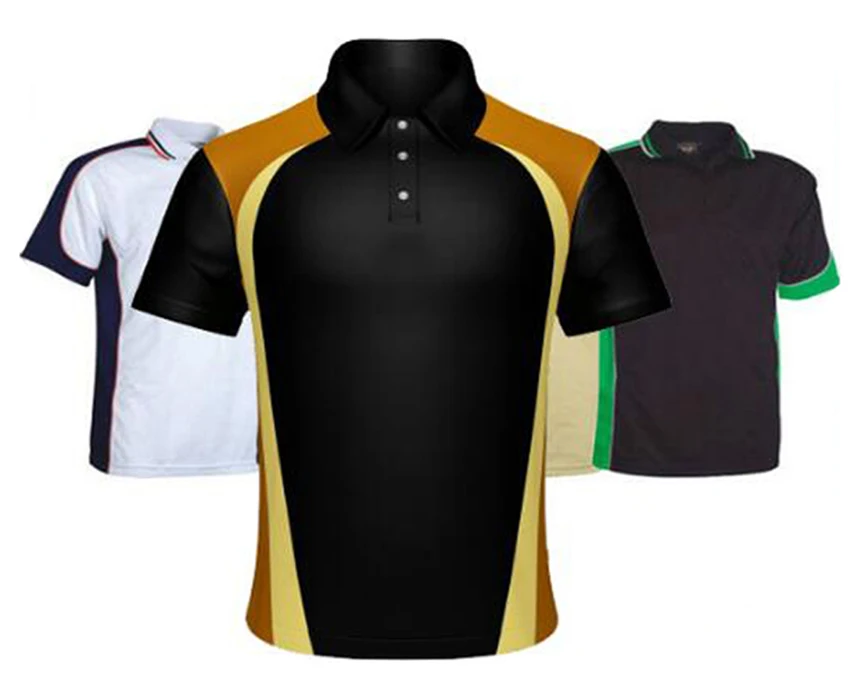 

Sublimated Men Golf Shirt Dry Fit Custom Polo Shirt, Customized