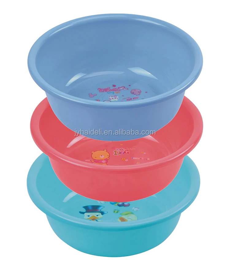 Round Plastic Wash Basin Water Basin Cheap Pp Plastic Basin Buy Large