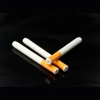 

Cigarette Shape 78mm Length Weed Pipe Smoking Accessories made of Ceramic Portable Herb Tobacco Pipe