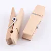 wood Craft peg 48mm Wood mini Clips Clothespins
