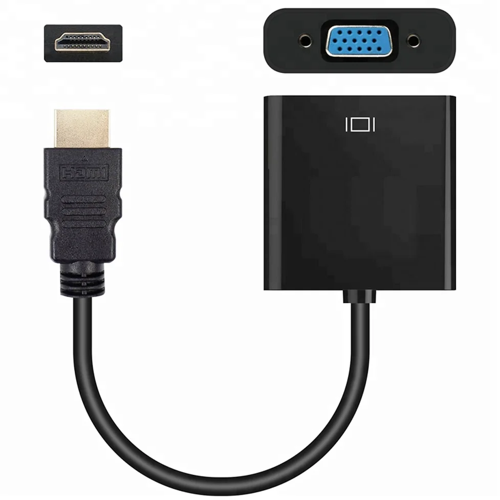 Hdmi male to vga female adapter