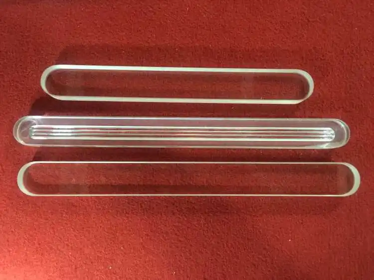 flat slotted any form water color level gauge glass/pyrex