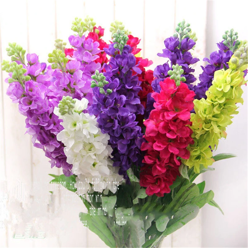 Flores Artificiales De Jacinto Violeta De Tallo Largo De 80cm - Buy Flores  Artificiales,Flores Artificiales,Flores Artificiales Product on 