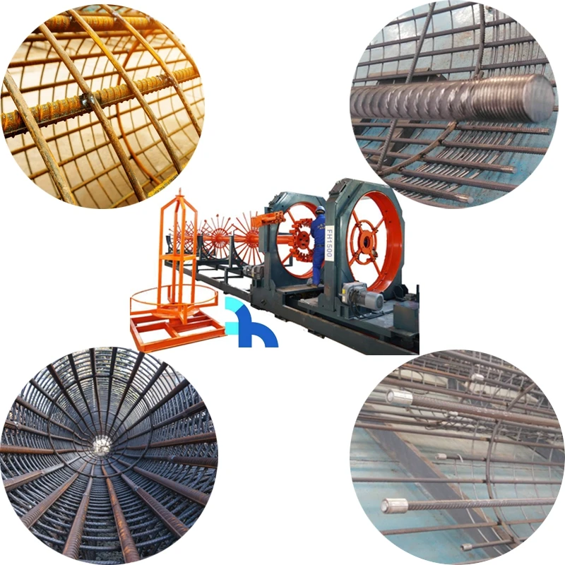 Automatic Cage Making Machine Pile Steel  Rebar Cage Welding Making Machine