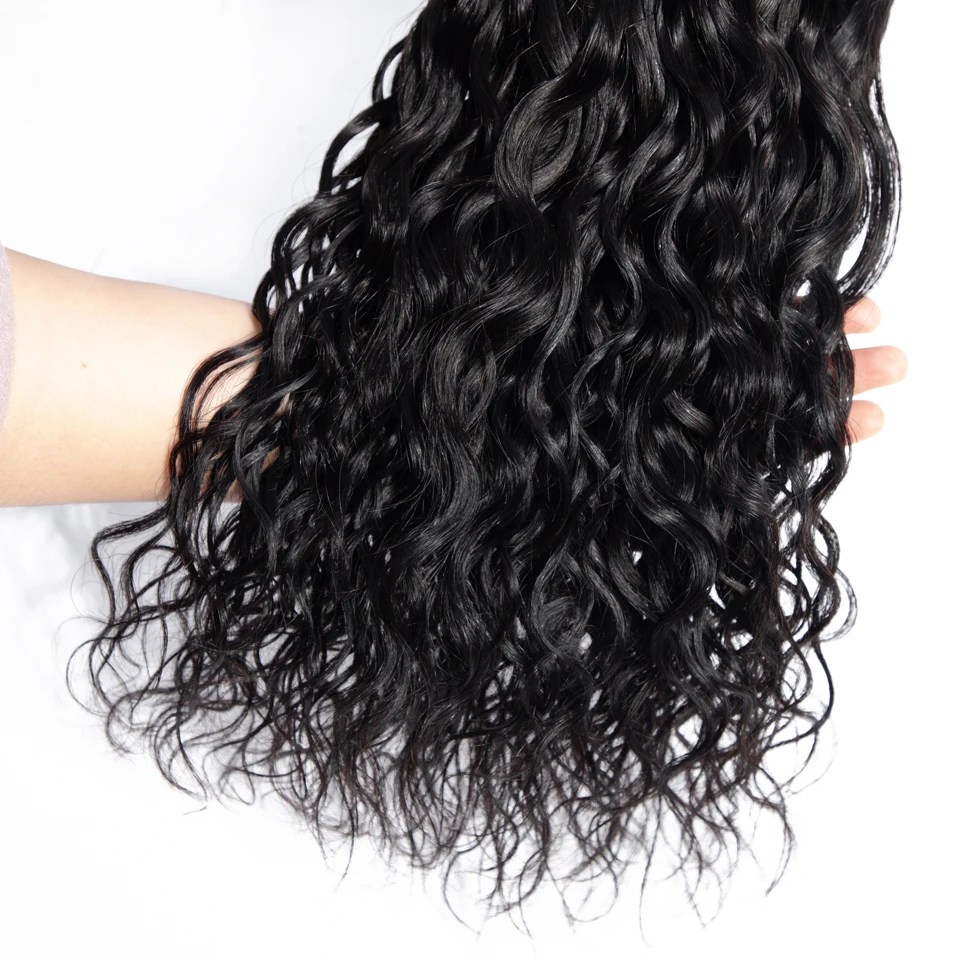 
Wholesale Virgin Brazilian Hair, Cuticle Aligned Natural Wave Natural Color Brazilian Human Hair Bundles 