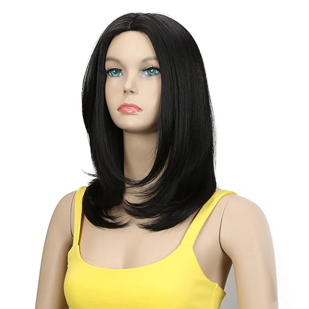 China Big Factory Good Price New York Wigs Natural Girls Hair Wig Lady