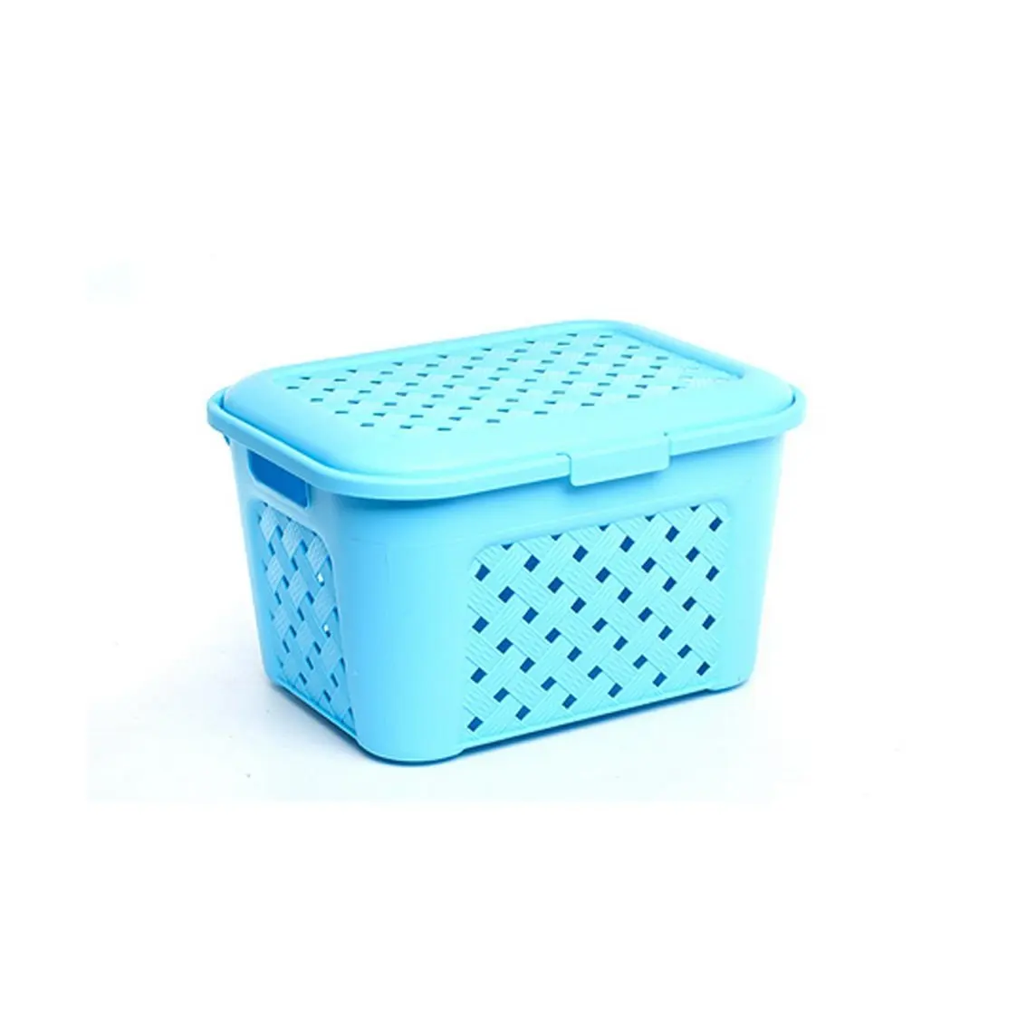 jii2030shann Covered plastic box clothing clothes box storage box storage compartment storage box under the bed rattan basket storage box finishing box storage box storage b