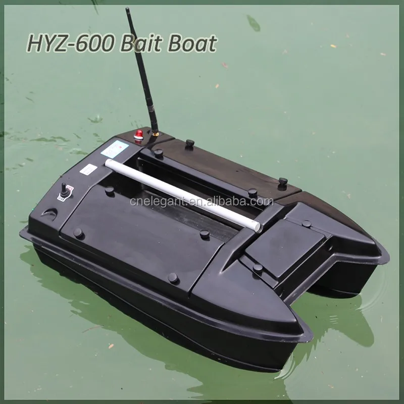 

China factory HYZ600 stable catamaran RC carpfishing boat, Yellow/black /customized