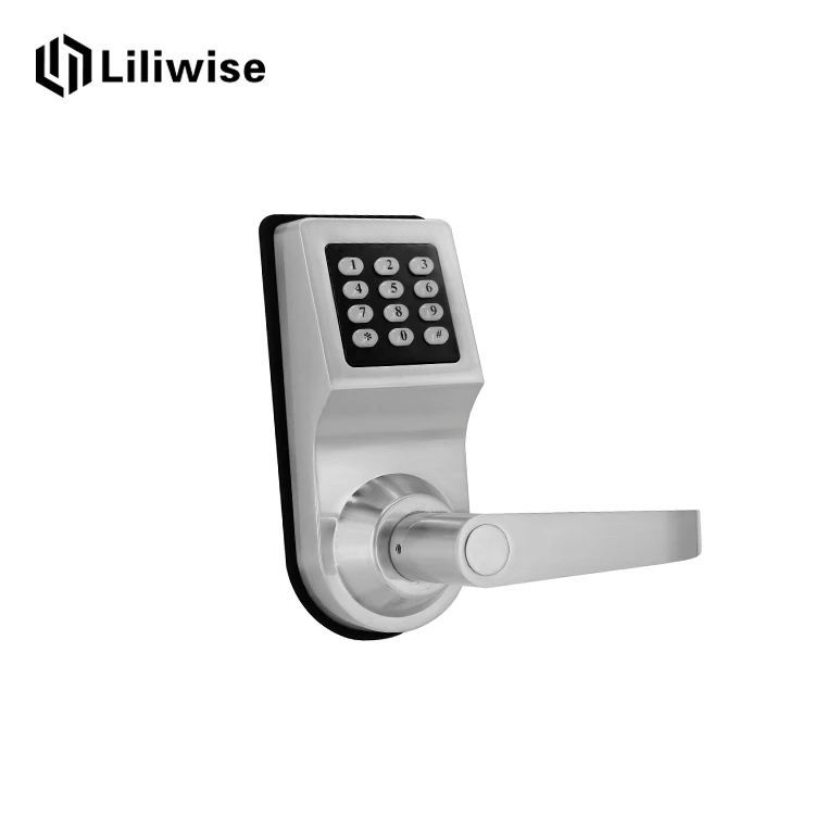 Smart Door Knobs Lock Push Button Locks Remote Access Keyless Deadbolt Latch Buy Smart Key Lock Push Button Lock Remote Access Door Lock Product On