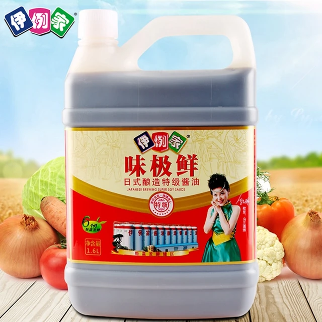 exported popular chinese plastic bottled light soy sauce