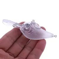 

Unpainted good bass lures rattles inside 95mm-11g crankbait fishing lure blanks for wholesale