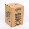 Silk Screen Printed Tuck Top Folding Shipping Box Corrugated Square Rigid Mini USD Fan Kraft Paper Retail Packaging Box