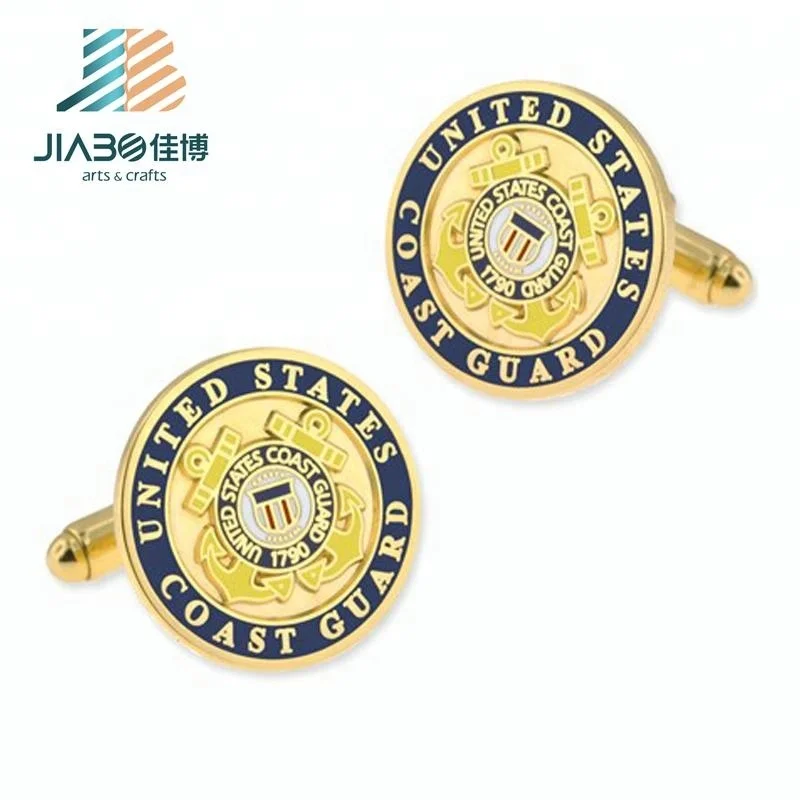 

New custom fashion metal letter cufflink for men