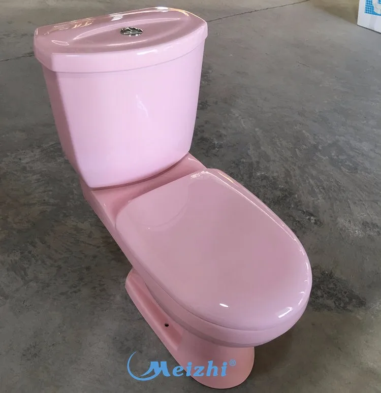 bekken Voorverkoop analoog Wc Roze Kleur Badkamer Sanitair Wc-bril - Buy Wc Roze Kleur Product on  Alibaba.com