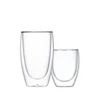 Professional customized Cheap Price transparent double wall glass cup