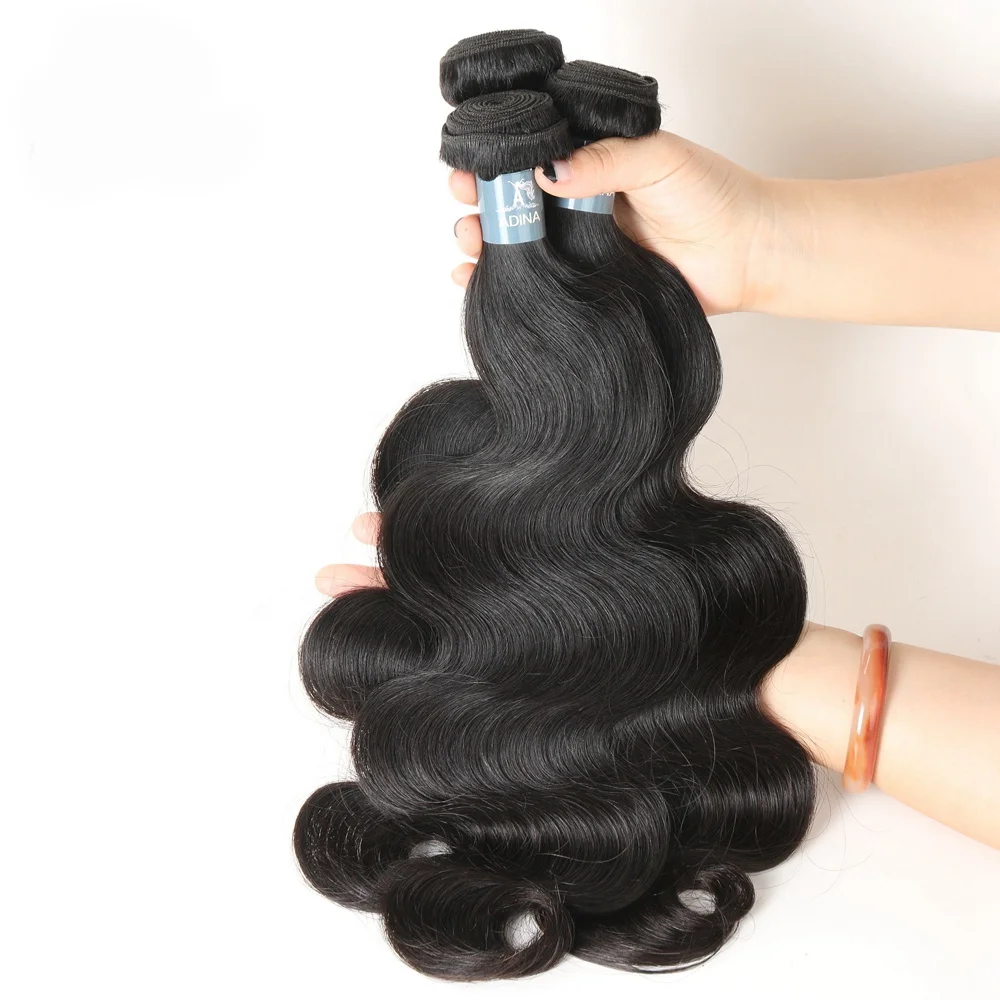 

Unprocessed Virgin Hair Wholesale Cuticle Aligned Hair Amanda Name Brand Hair Extension Alibaba Trade Assurance Online Order, Natural color #1b body wave