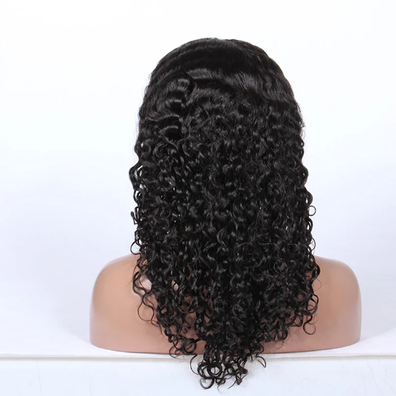 

Premier 100% Virgin Brazilian Water Wave Human Hair Full Lace Wig
